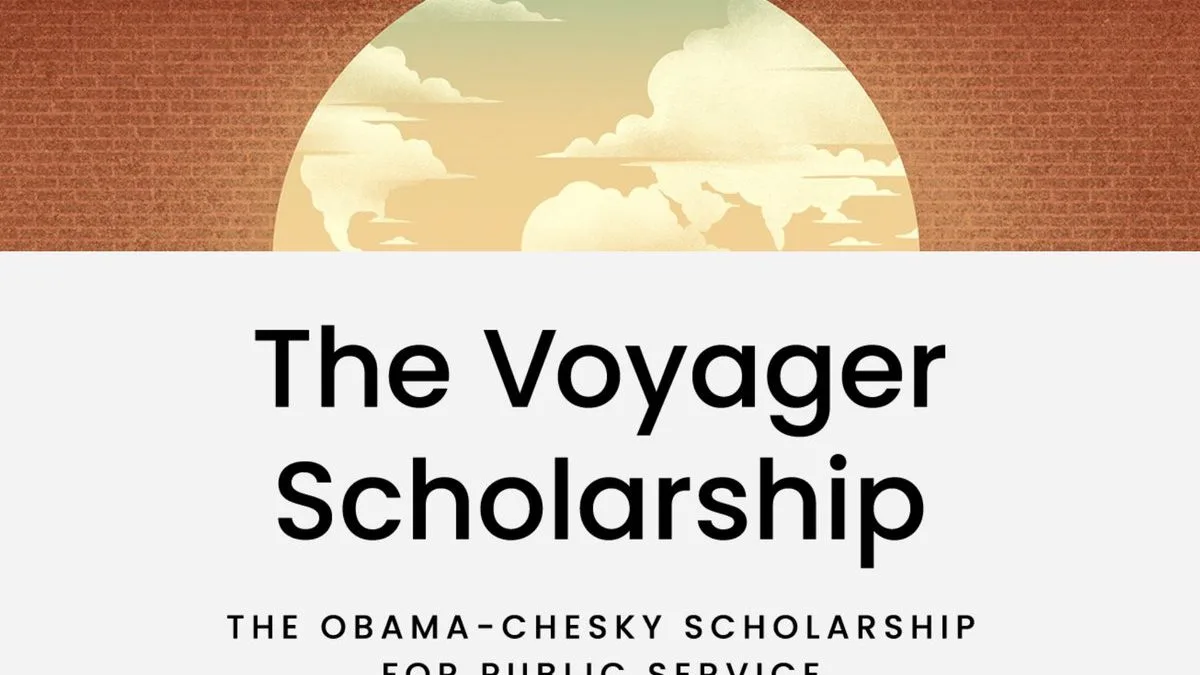 the voyager scholarship