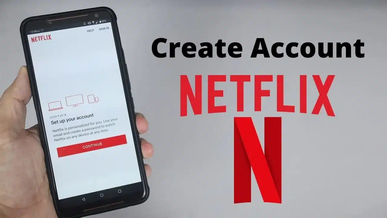 netflix account registration