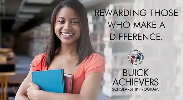 Buick Achievers Scholarship 2023