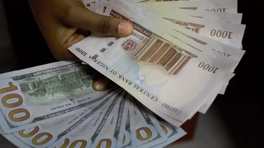 wie viel ist heute dollar in naira
