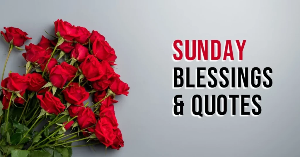 sunday blessings quotes and images
