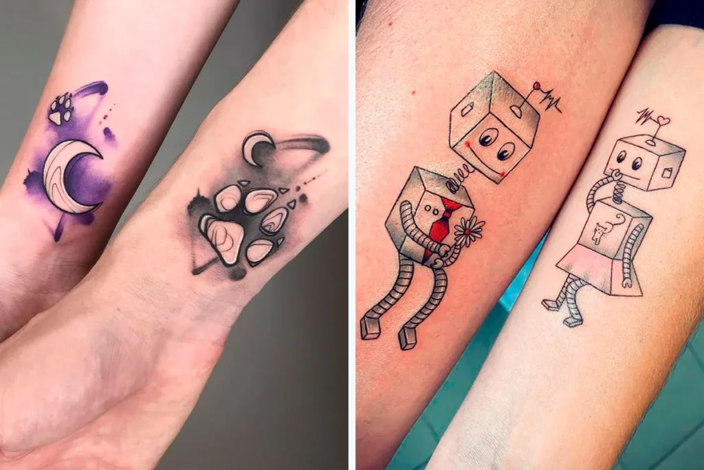 Matching Cousin Tattoos 