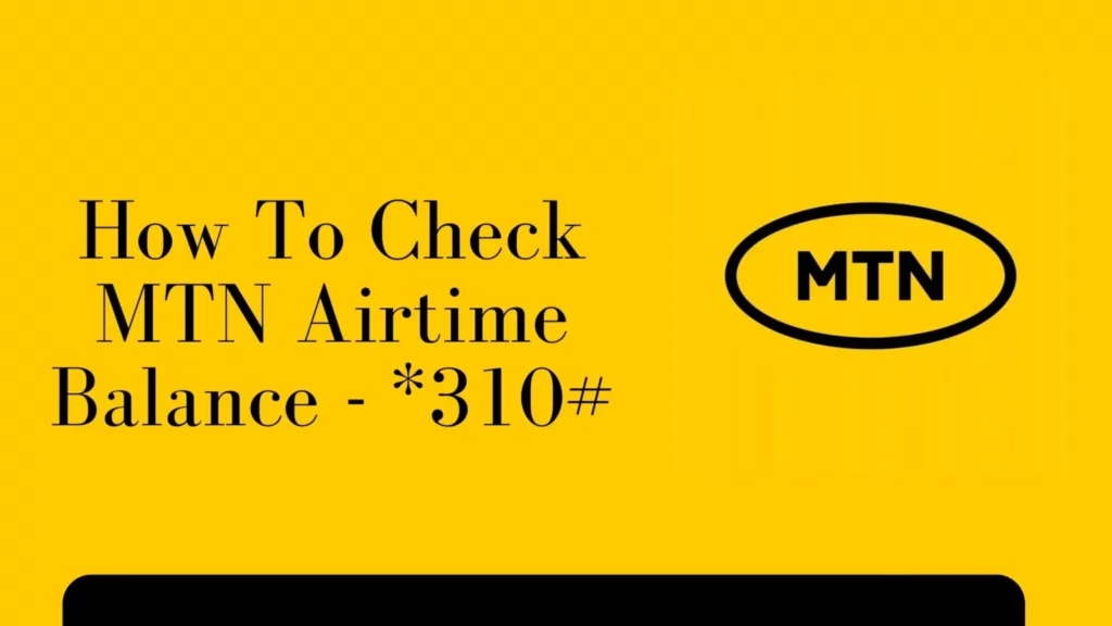 USSD Code to Check MTN Data Balance in 2024