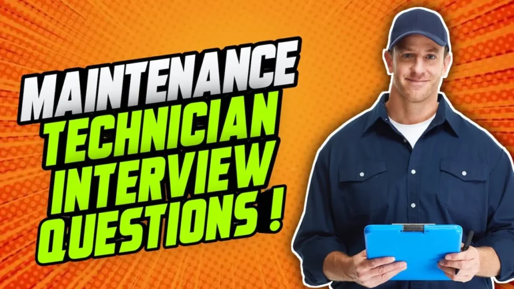 maintenance interview questions