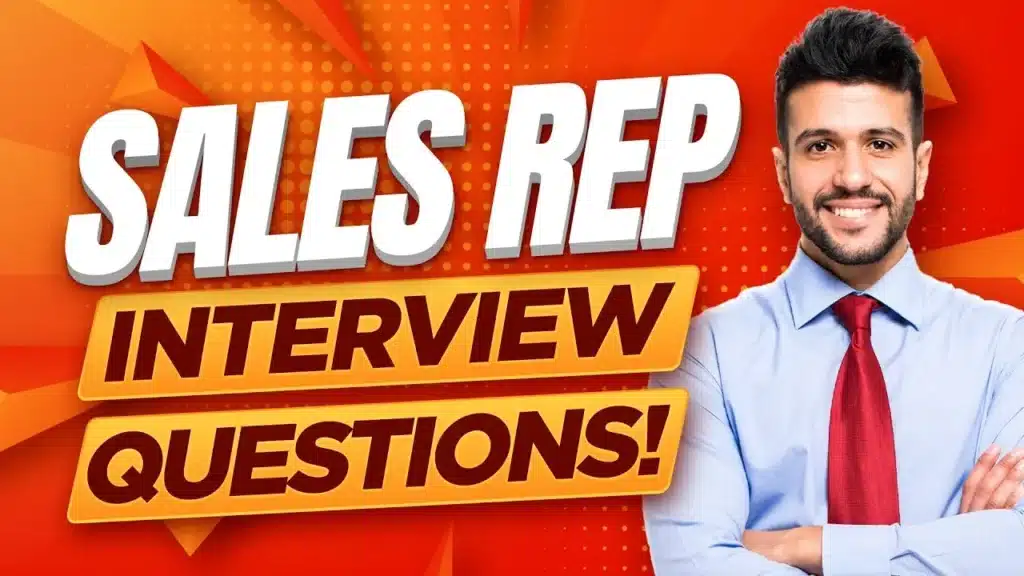 Sale Representative Interview Question